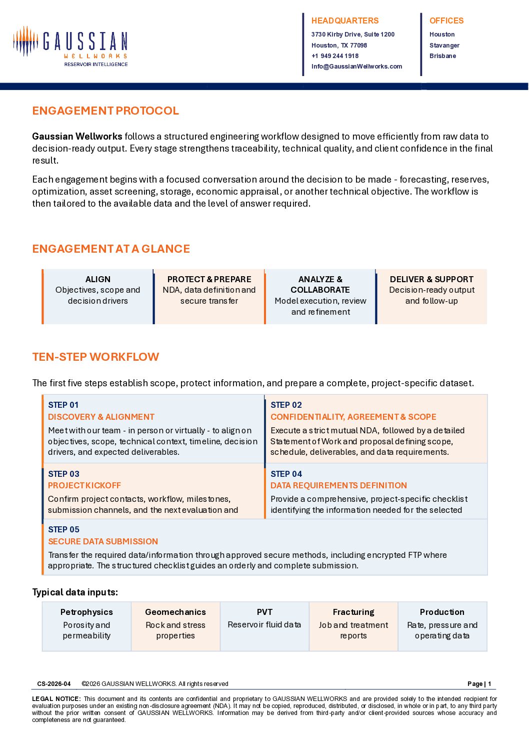 Engagement Protocol