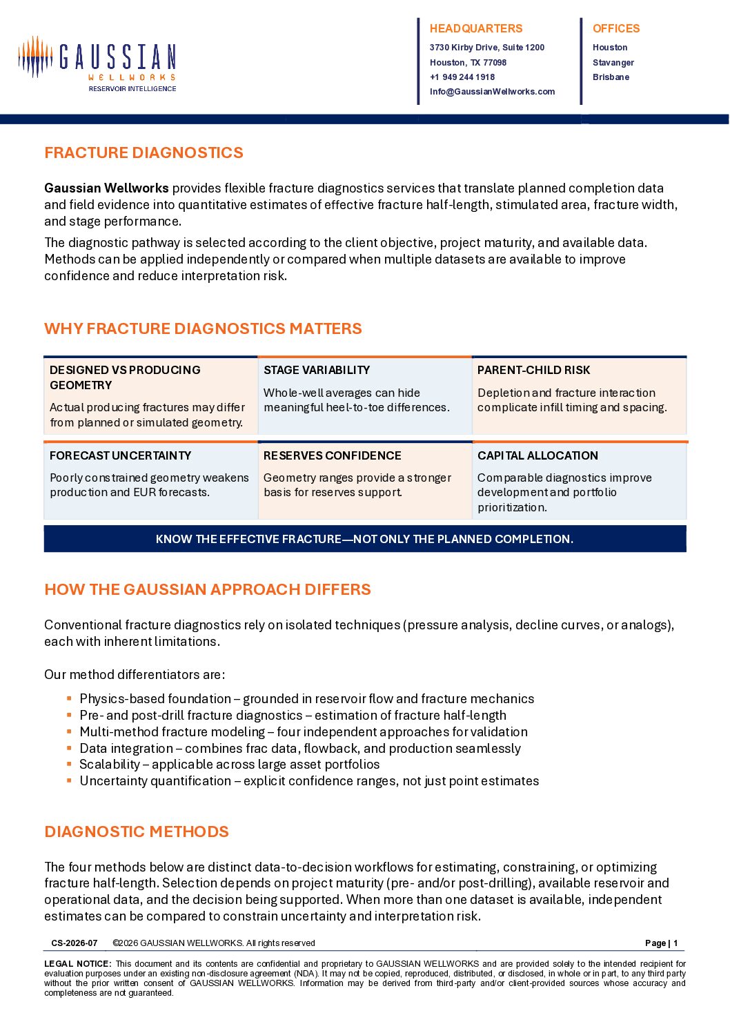 Fracture Diagnostics